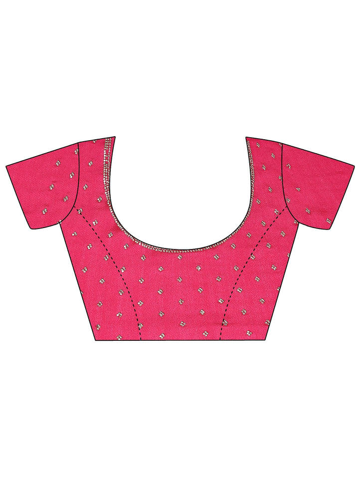 Mustard Solid Silk Blend Saree With Unstitched Blouse Piece