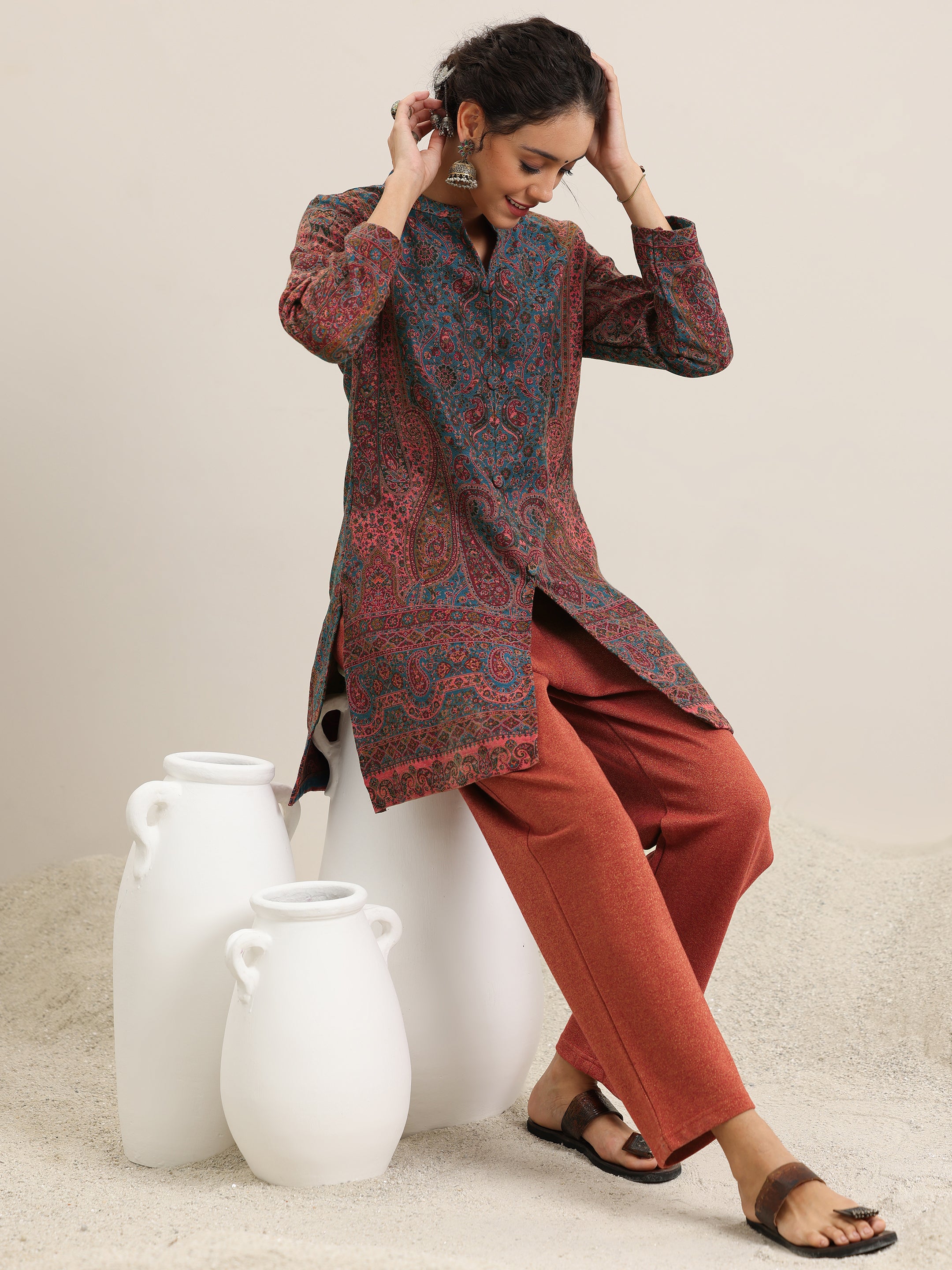 Buy Designer Winter Suits for Ladies Online ShopLibas