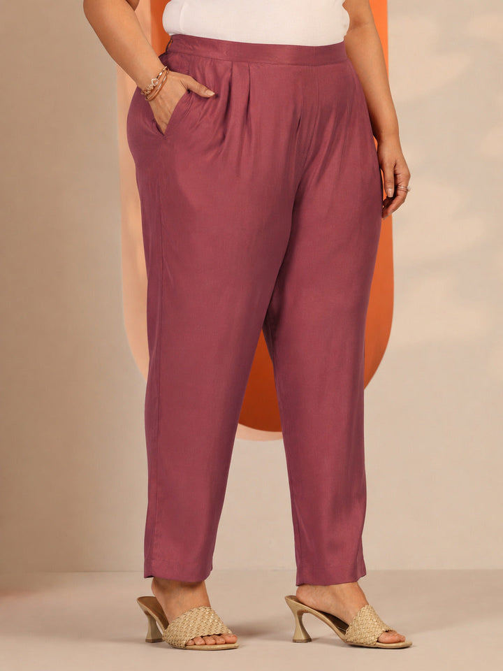 Plus Size Pink Printed Muslin Straight Suit Set With Dupatta