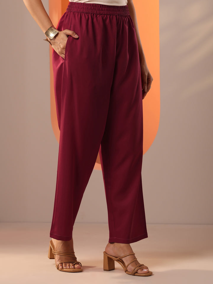 Pink Embellished Silk Blend Straight Suit Set With Dupatta