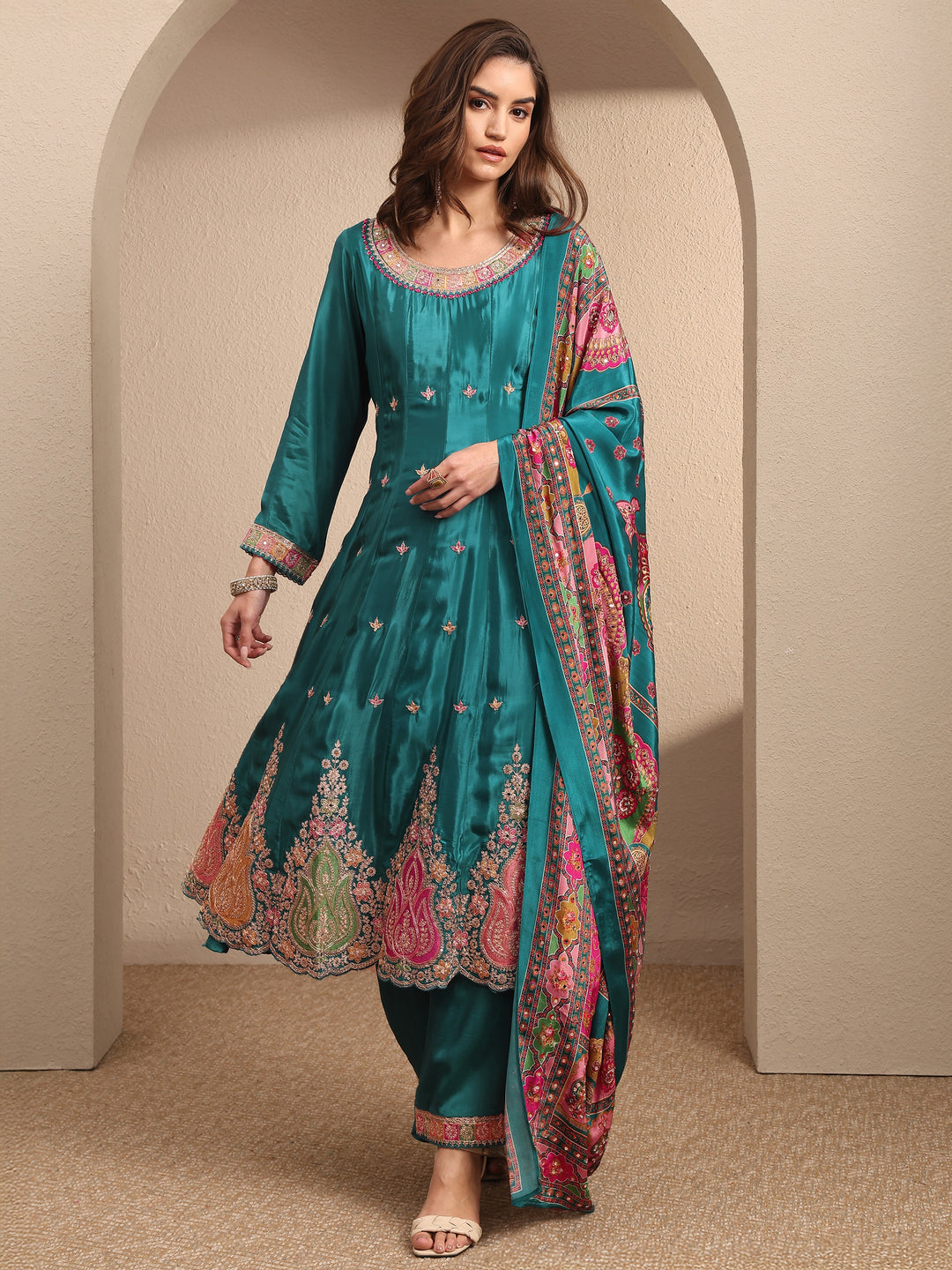 libas-art-blueembroidered-crepe-anarkali-suit-set-with-dupatta