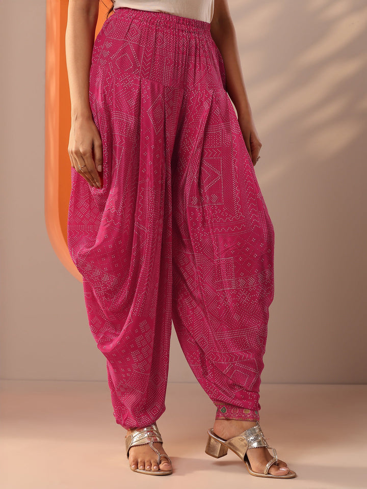 Pink Embellished Crepe Co-Ord Sets