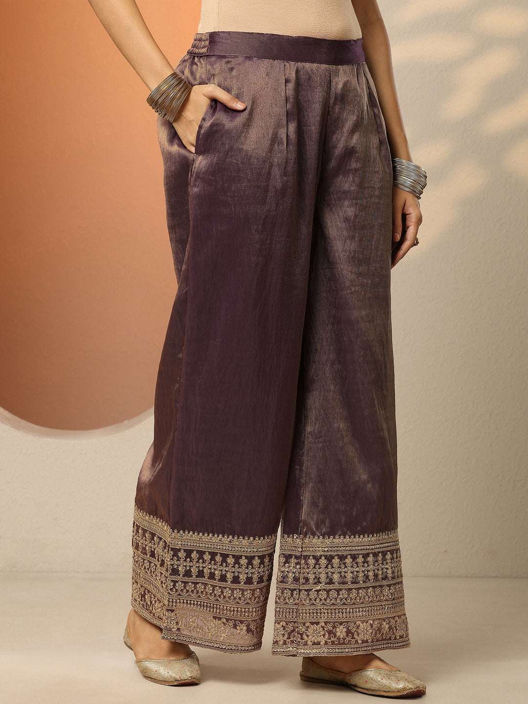 Libas Art Pink Embroidered Organza Straight Suit Set With Dupatta