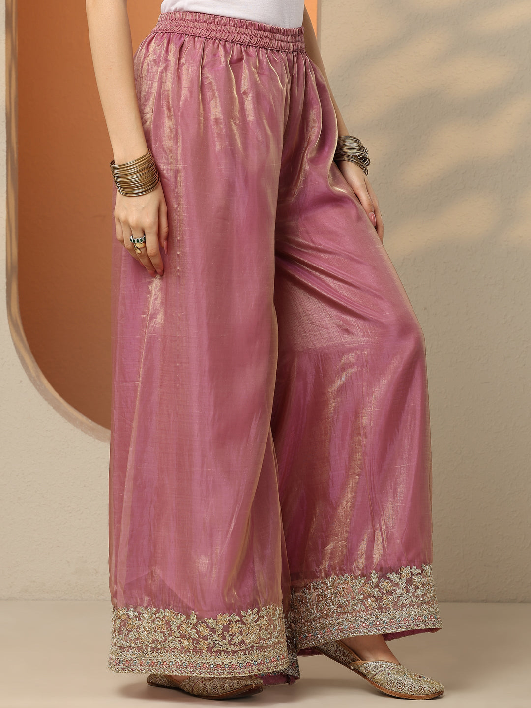 Libas Art Blue Embroidered Organza Straight Suit Set With Dupatta