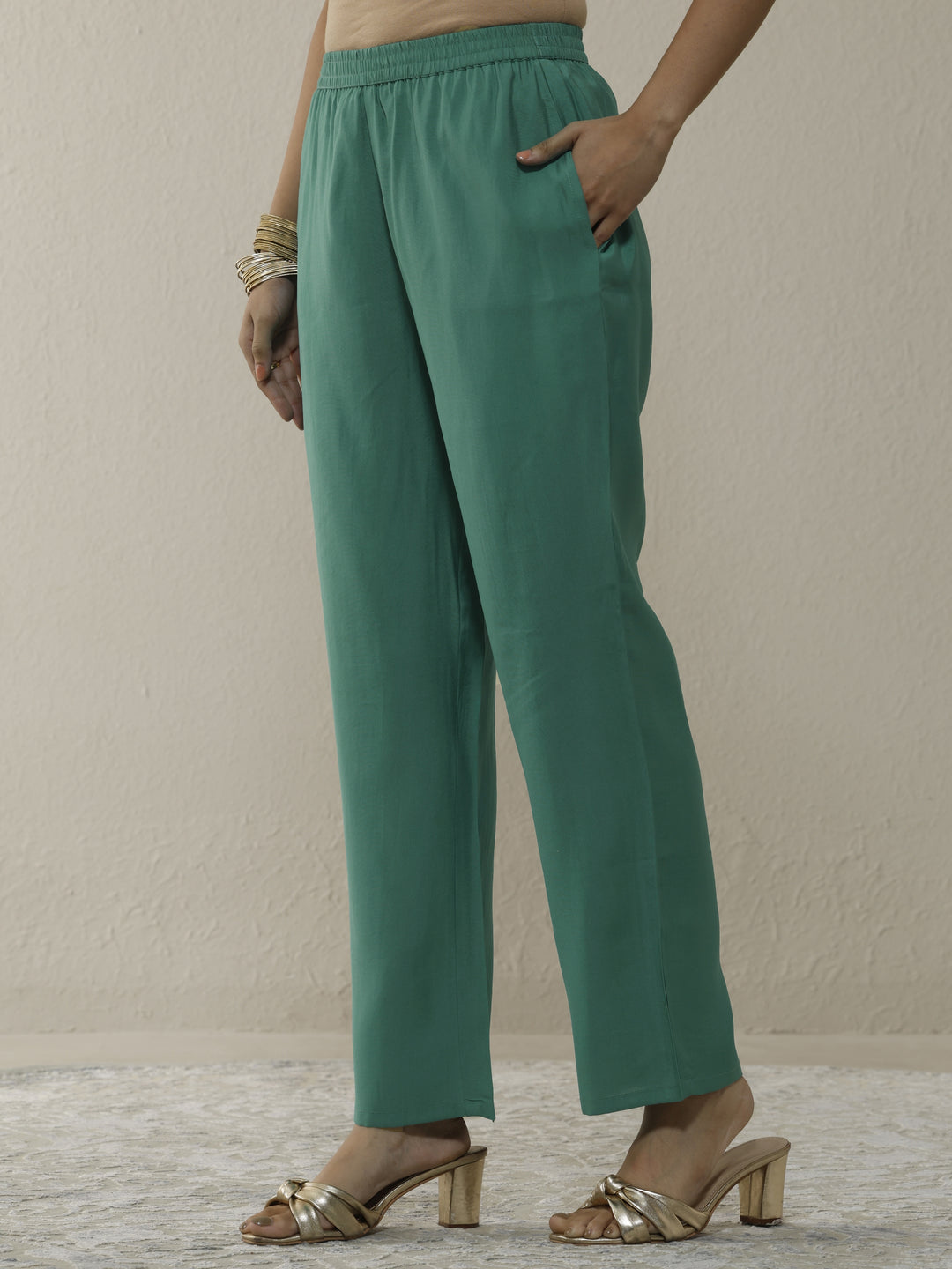 Multi Printed Crepe Straight Suit Set With Dupatta