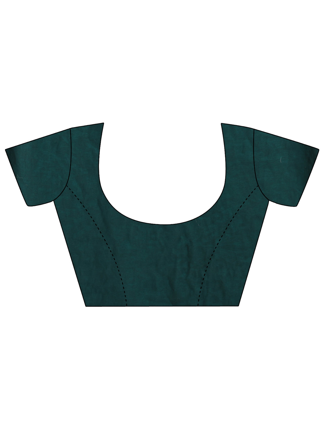 Green Striped Embellished Tissue Saree With Unstitched Blouse Piece