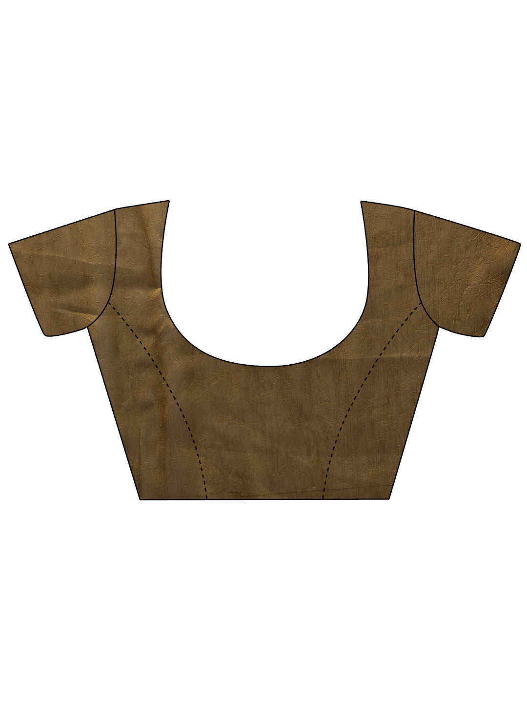 Olive Solid Tissue Saree With Unstiched Blouse Piece