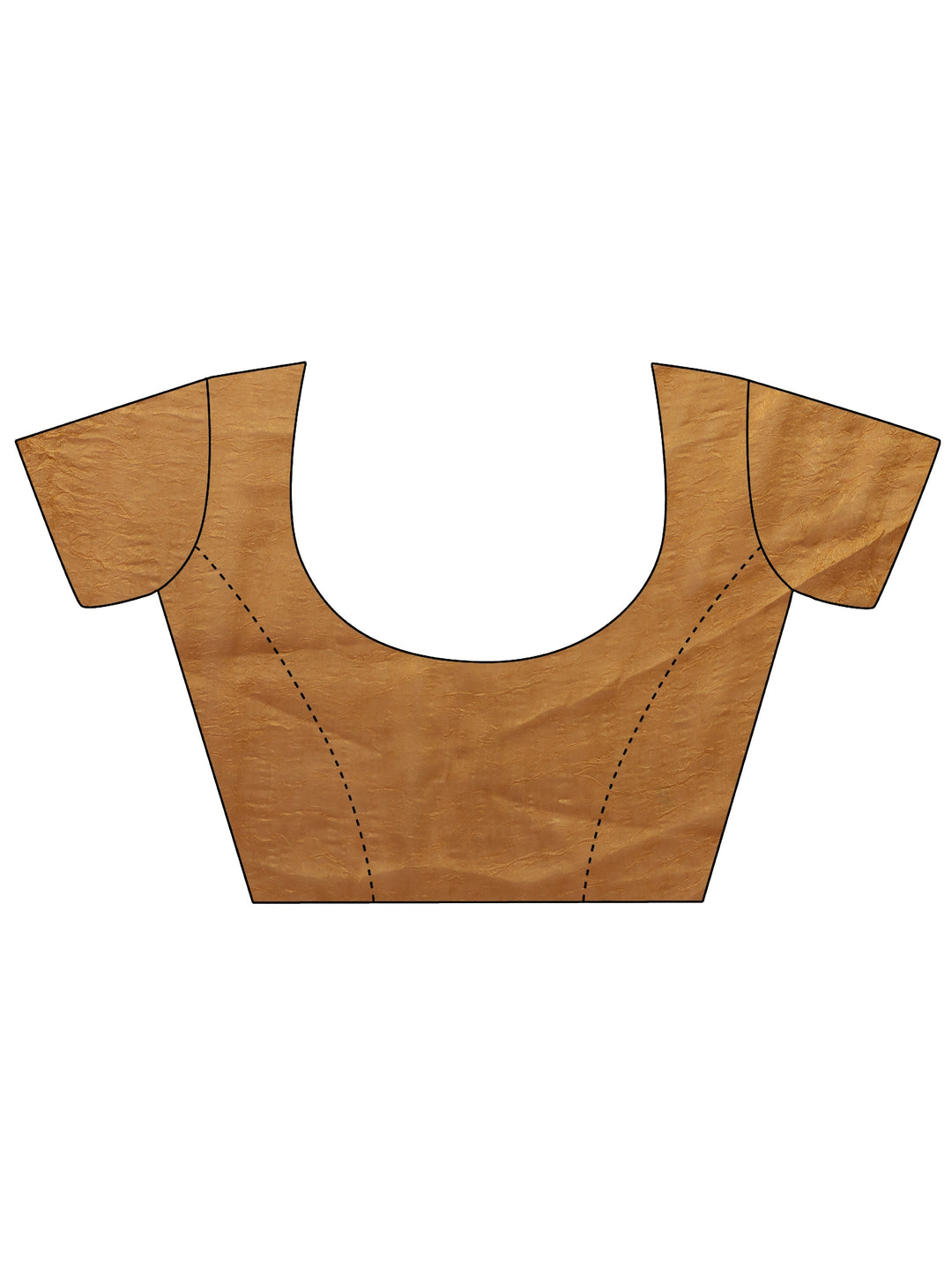 Mustard Solid Tissue Saree With Unstiched Blouse Piece