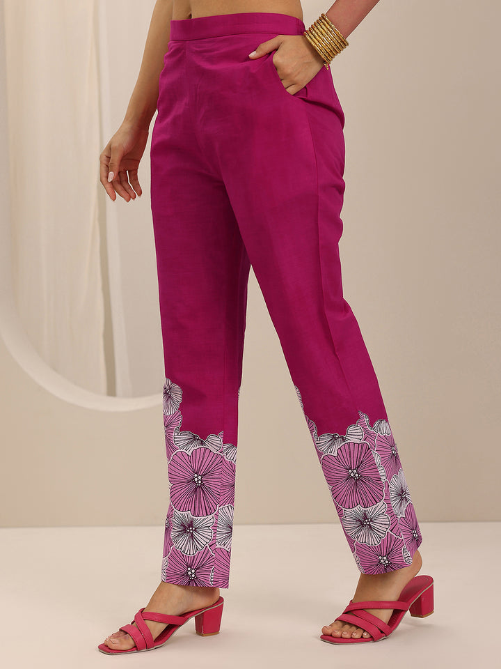 Pink Printed Cotton Co-Ord Sets