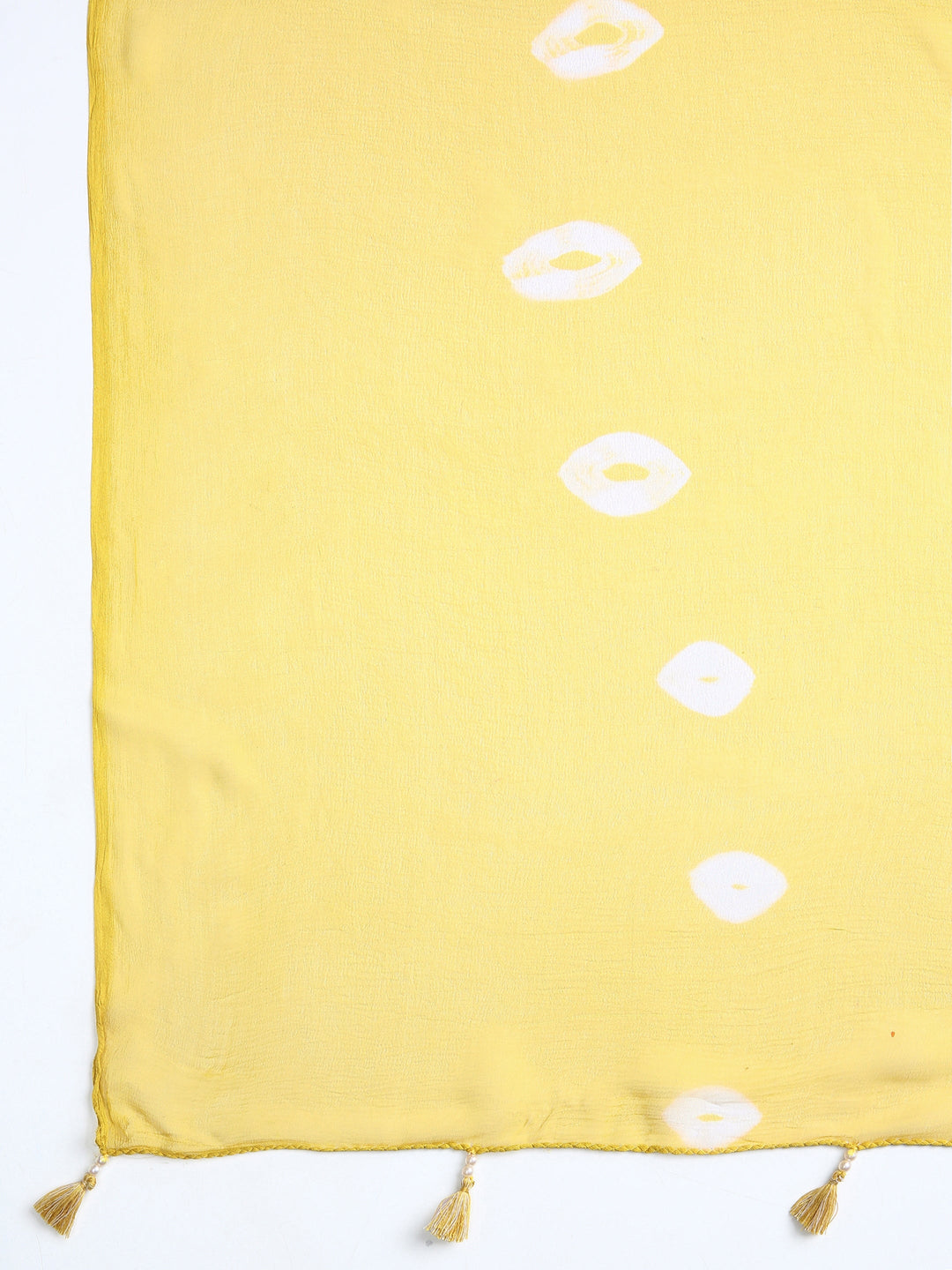 Yellow Animal Printed Dress Material With Dupatta