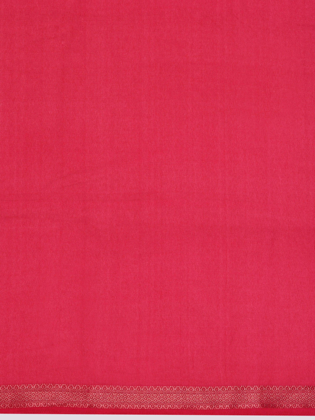 Pink Printed Silk Blend Saree With Unstitched Blouse Piece - Libas