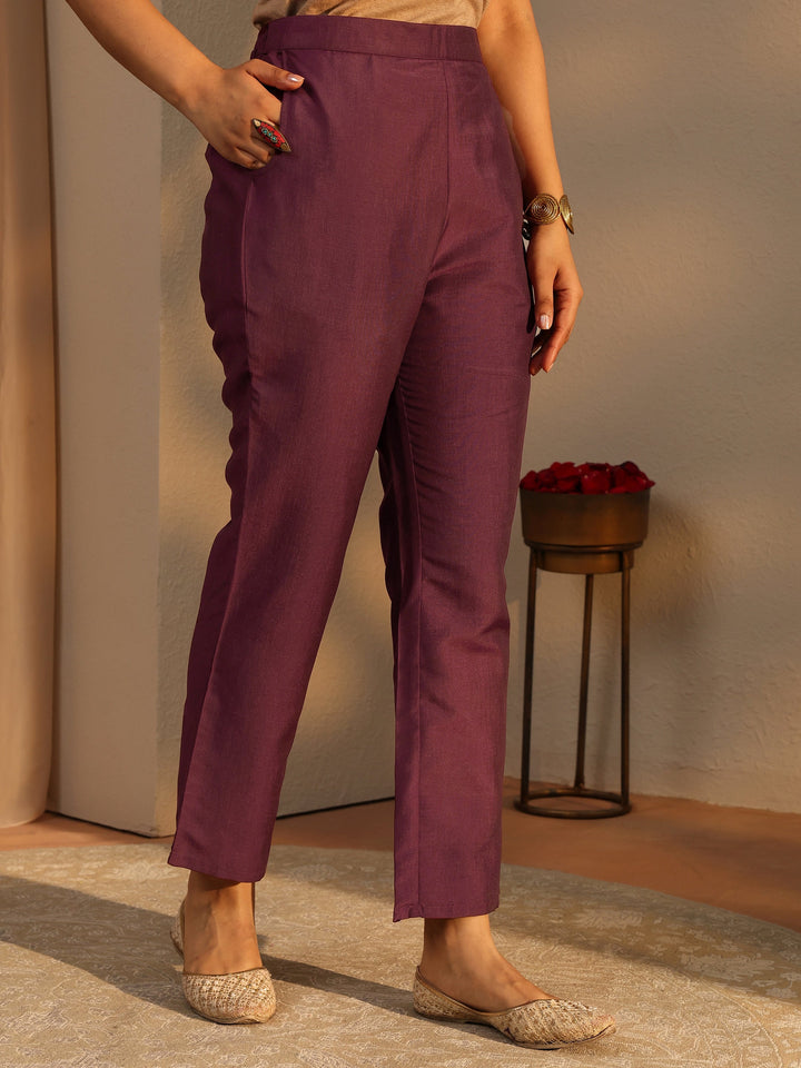 Burgundy Bandhani Printed Silk Blend A-Line Suit Set With Dupatta