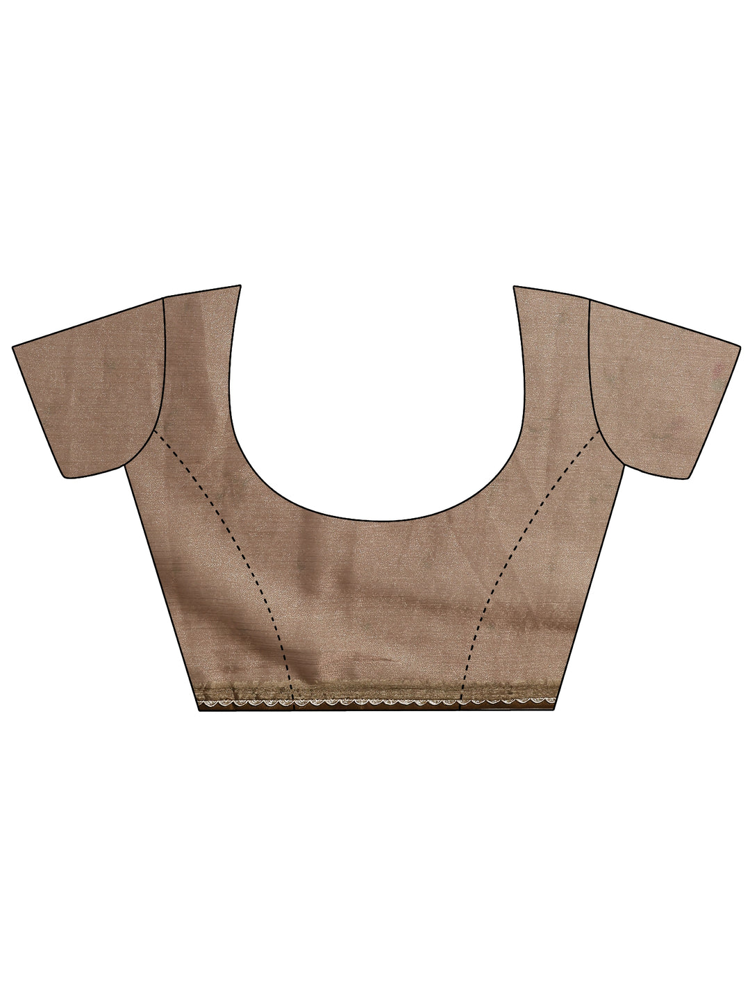 Mauve Embellished Organza Saree With Unstitched Blouse Piece