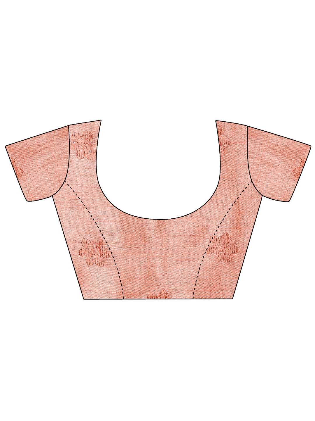 Pink Embroidered Organza Saree With Unstitched Blouse Piece