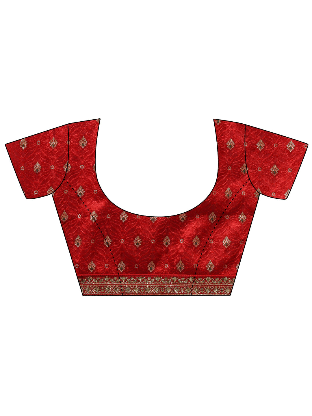 Yellow Bandhani Printed Georgette Saree With Unstitched Blouse Piece