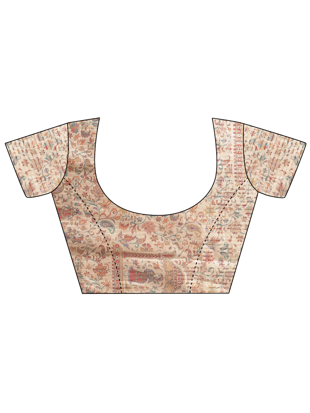 Green Woven Design Silk Blend Saree With Unstitched Blouse Piece