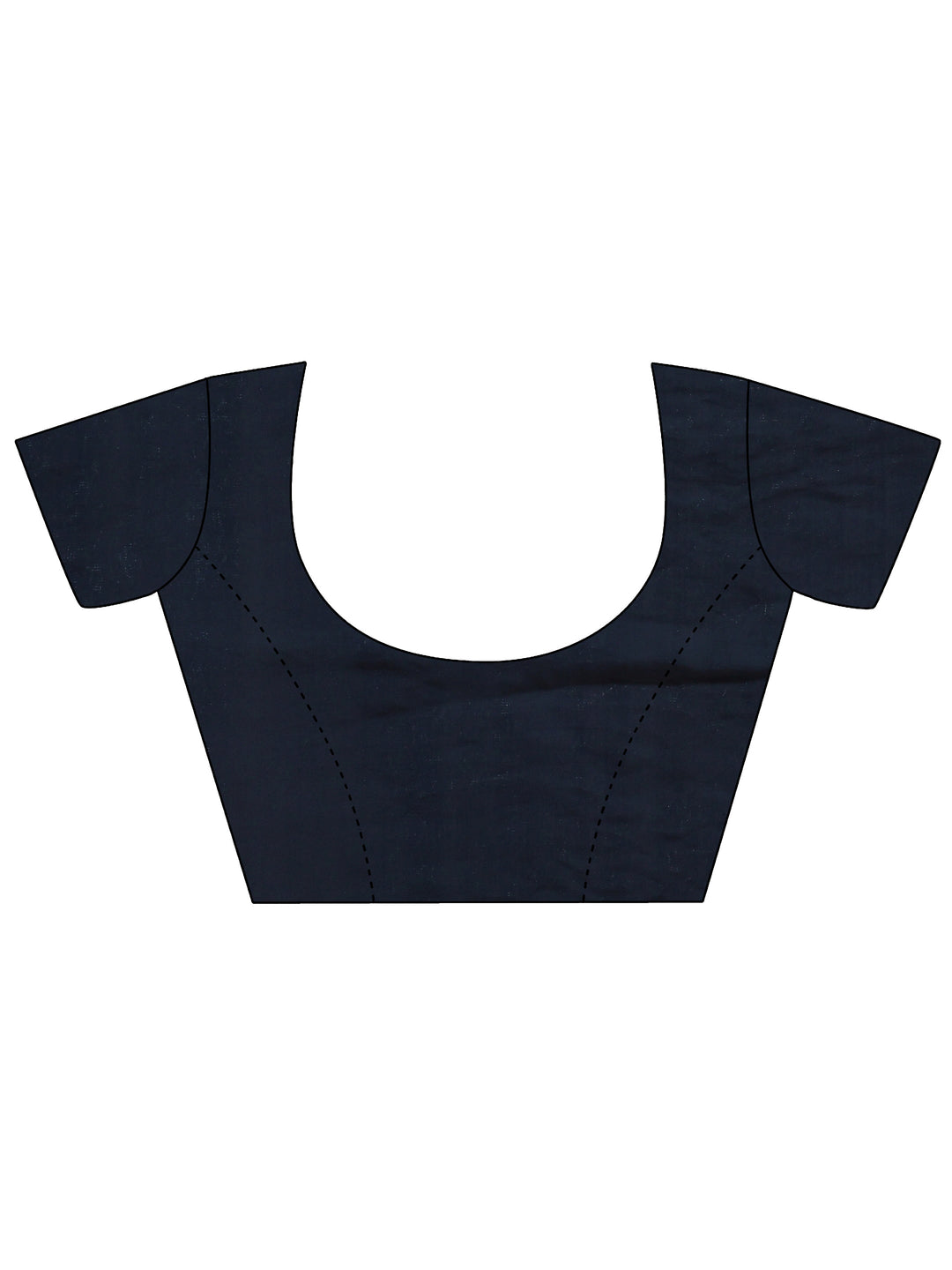 Blue Embellished Organza Saree With Unstitched Blouse Piece