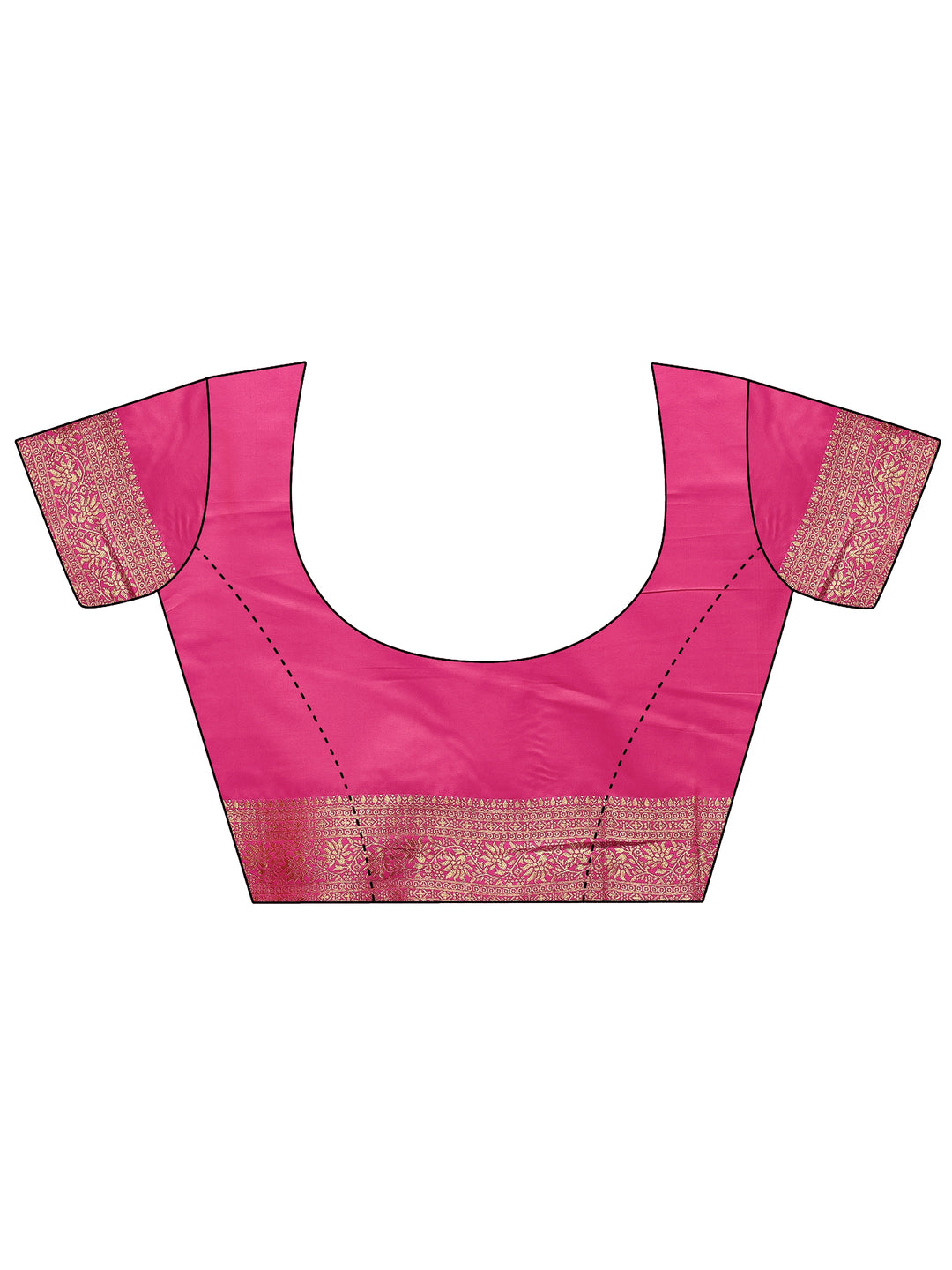 Mustard Woven Design Silk Blend Saree With Unstitched Blouse Piece