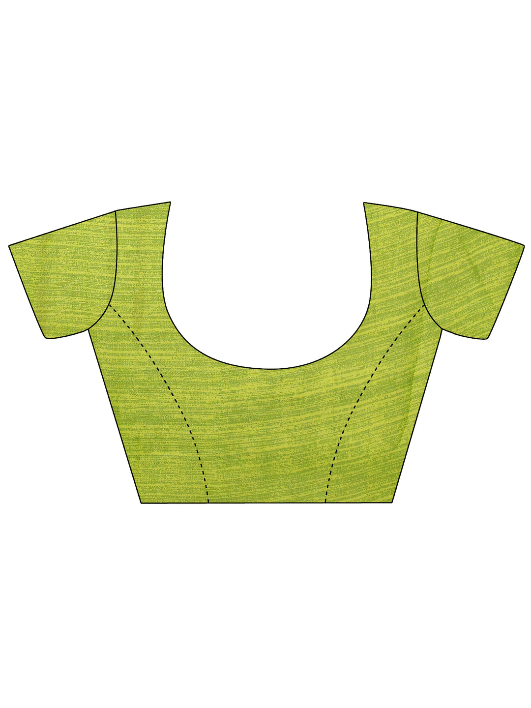 Green Bandhani Printed Georgette Saree With Unstitched Blouse Piece