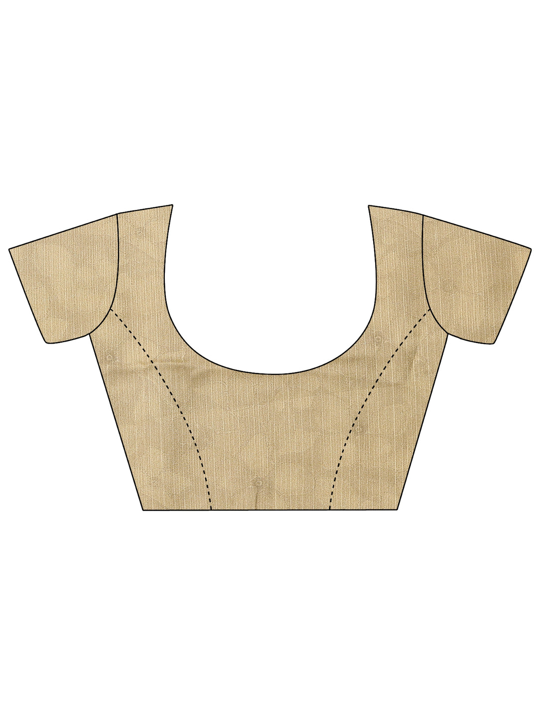 Green Printed Silk Blend Saree With Unstitched Blouse Piece