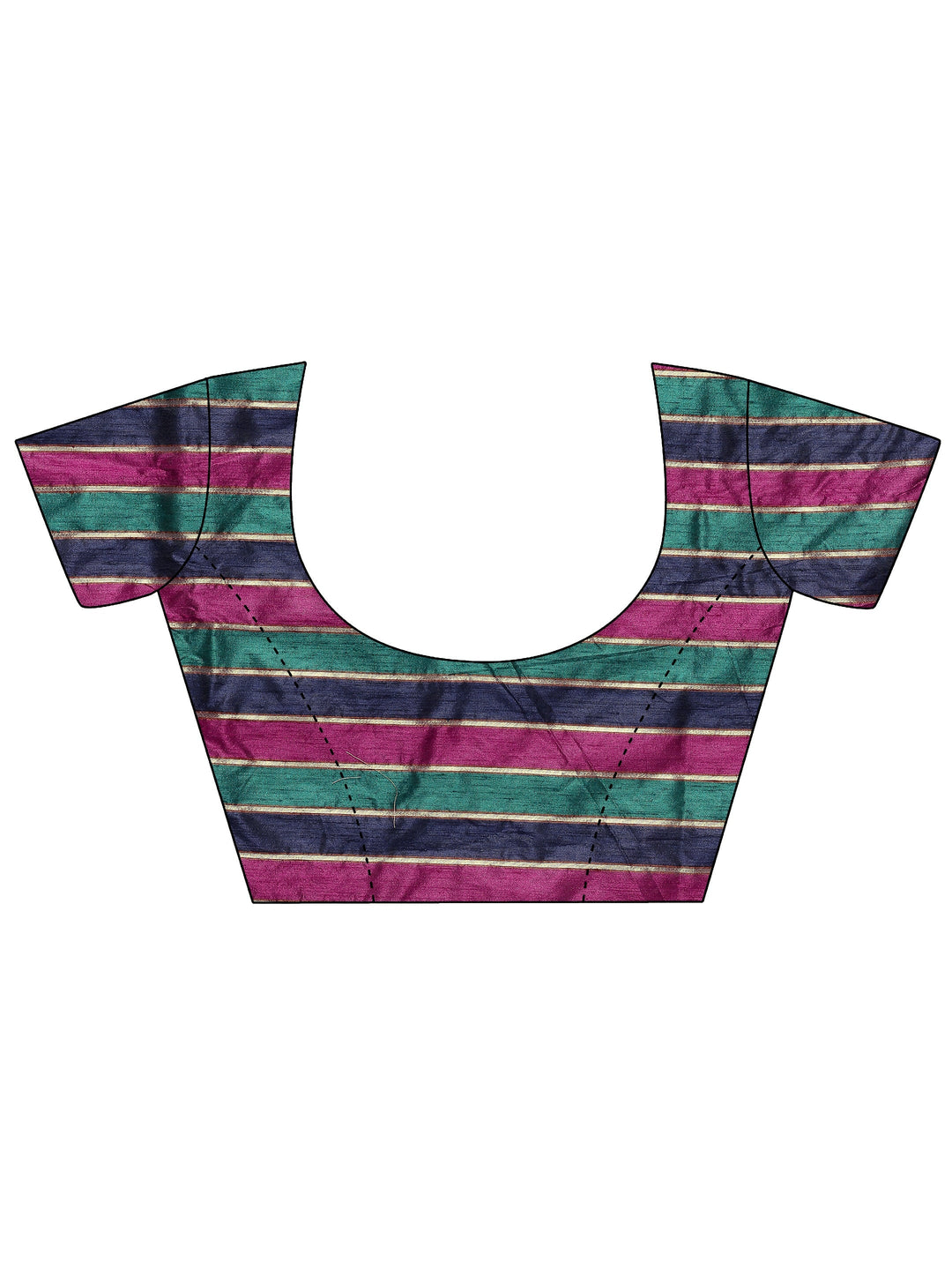 Teal Embellished Silk Blend Sarees With Unstitched Blouse Piece