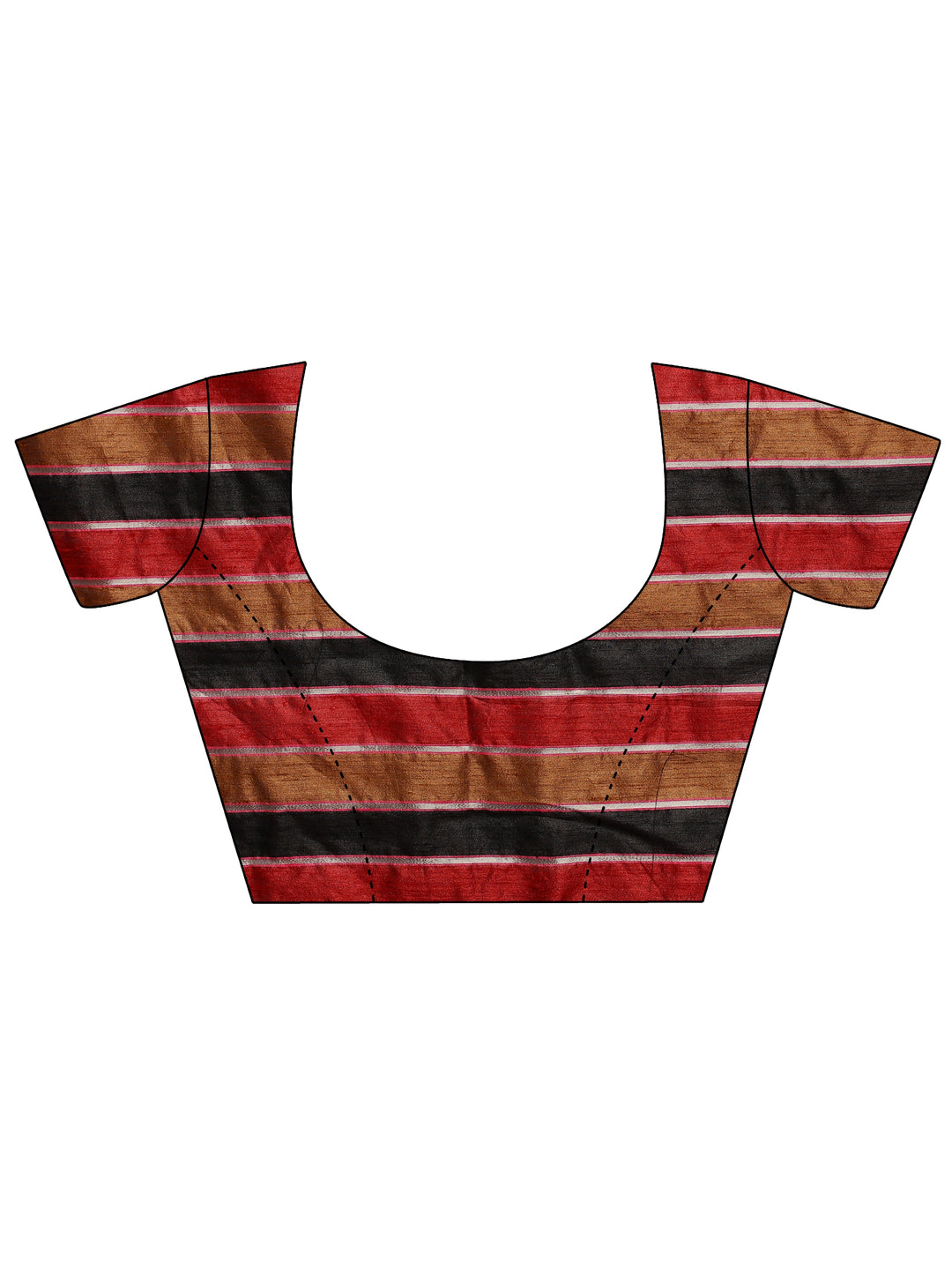 Black Embellished Silk Blend Saree With Unstitched Blouse Piece