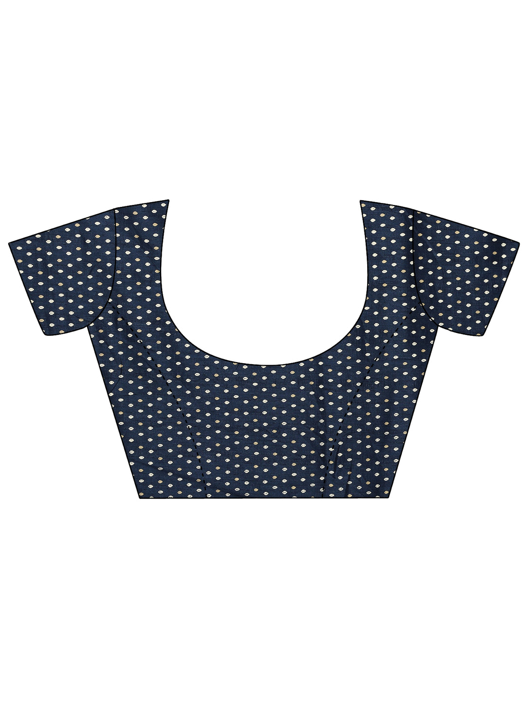 Grey Printed Georgette Saree With Unstitched Blouse Piece