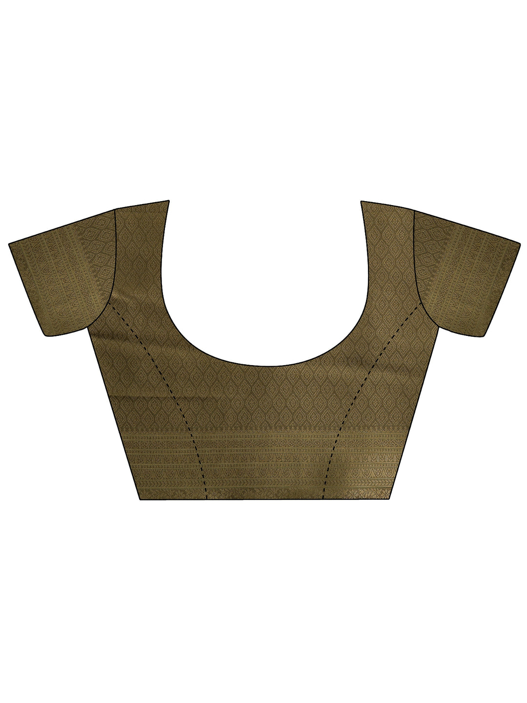 Mustard Woven Design Silk Blend Saree With Unstitched Blouse Piece