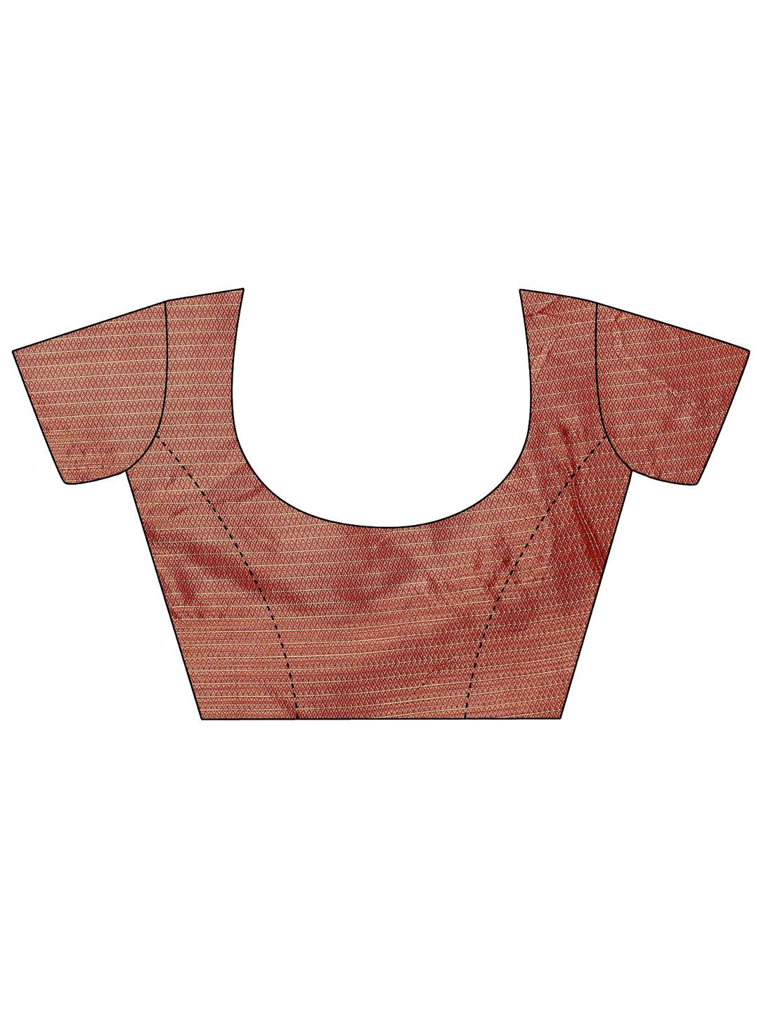 Navy Blue Woven Design Silk Blend Saree With Unstitched Blouse Piece