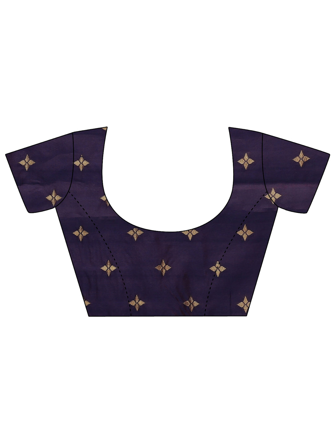 Red Woven Design Silk Blend Saree With Unstitched Blouse Piece