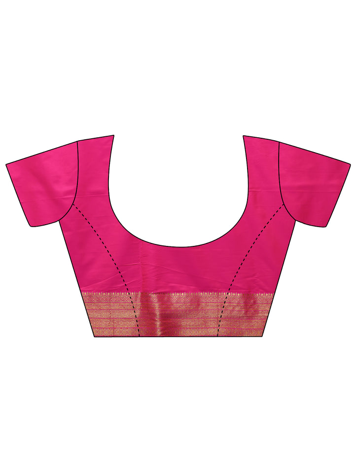 Mustard Woven Design Silk Blend Sarees With Unstitched Blouse Piece