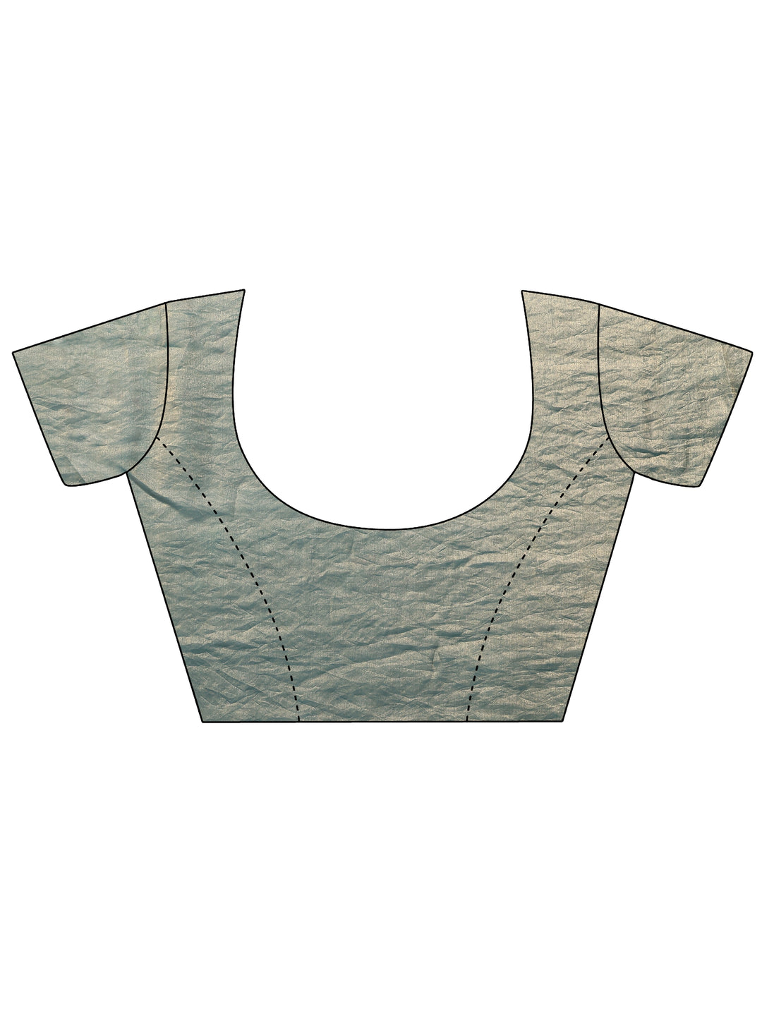 Green Embellished Silk Blend Saree With Unstitched Blouse Piece