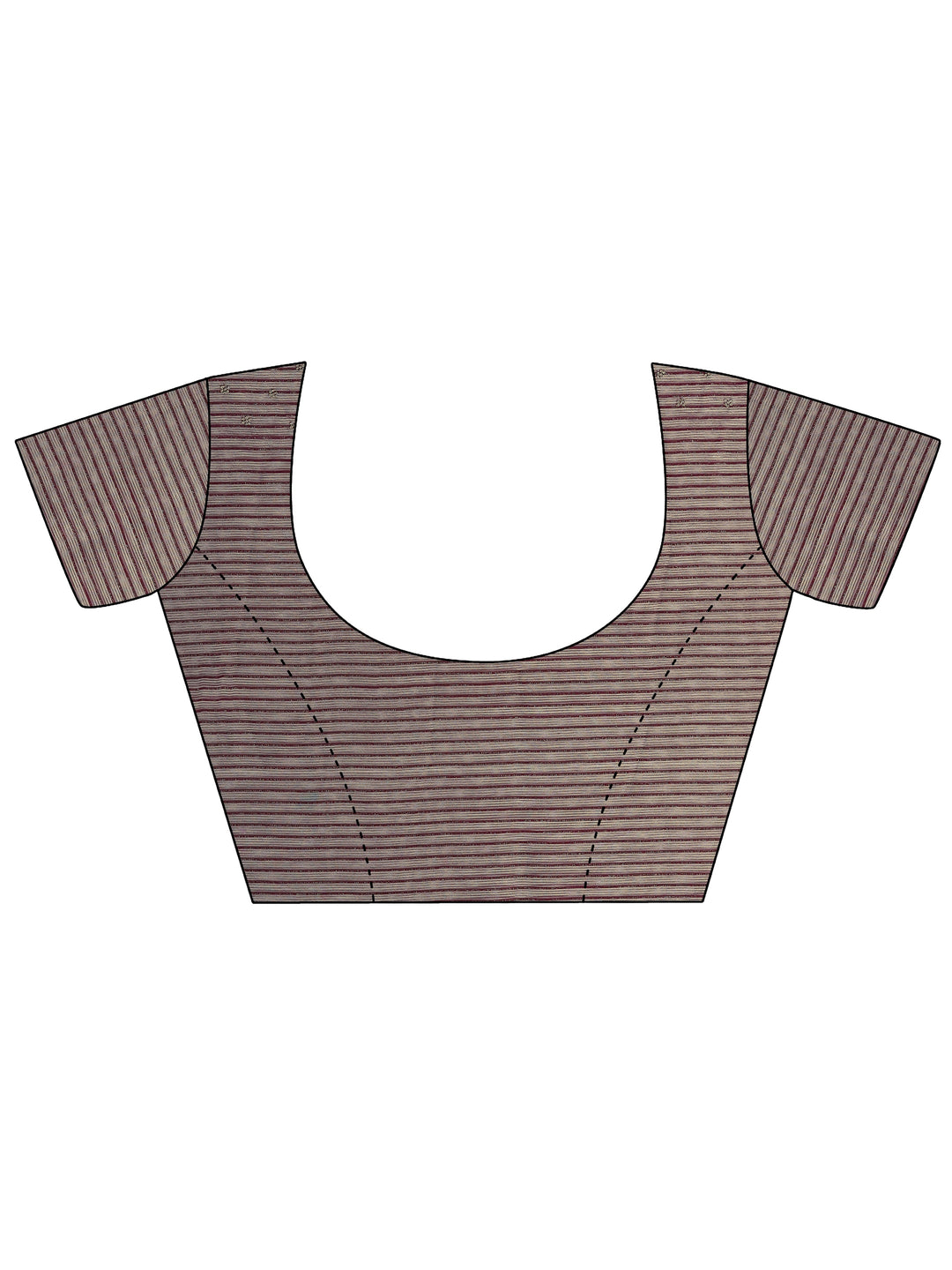 Burgundy Embellished Georgette Saree With Unstitched Blouse Piece