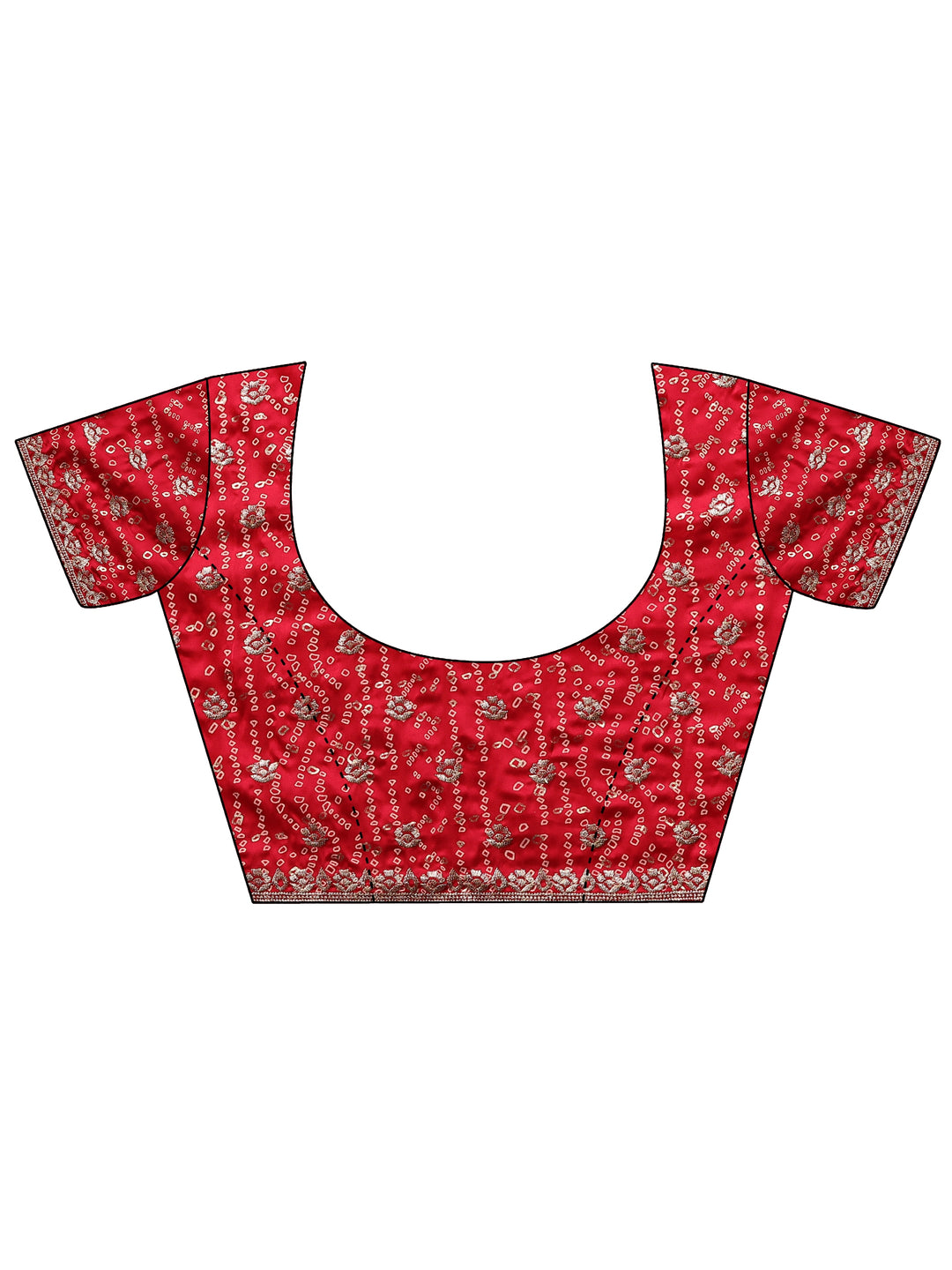 Navy Blue Embellished Silk Blend Saree With Unstitched Blouse Piece