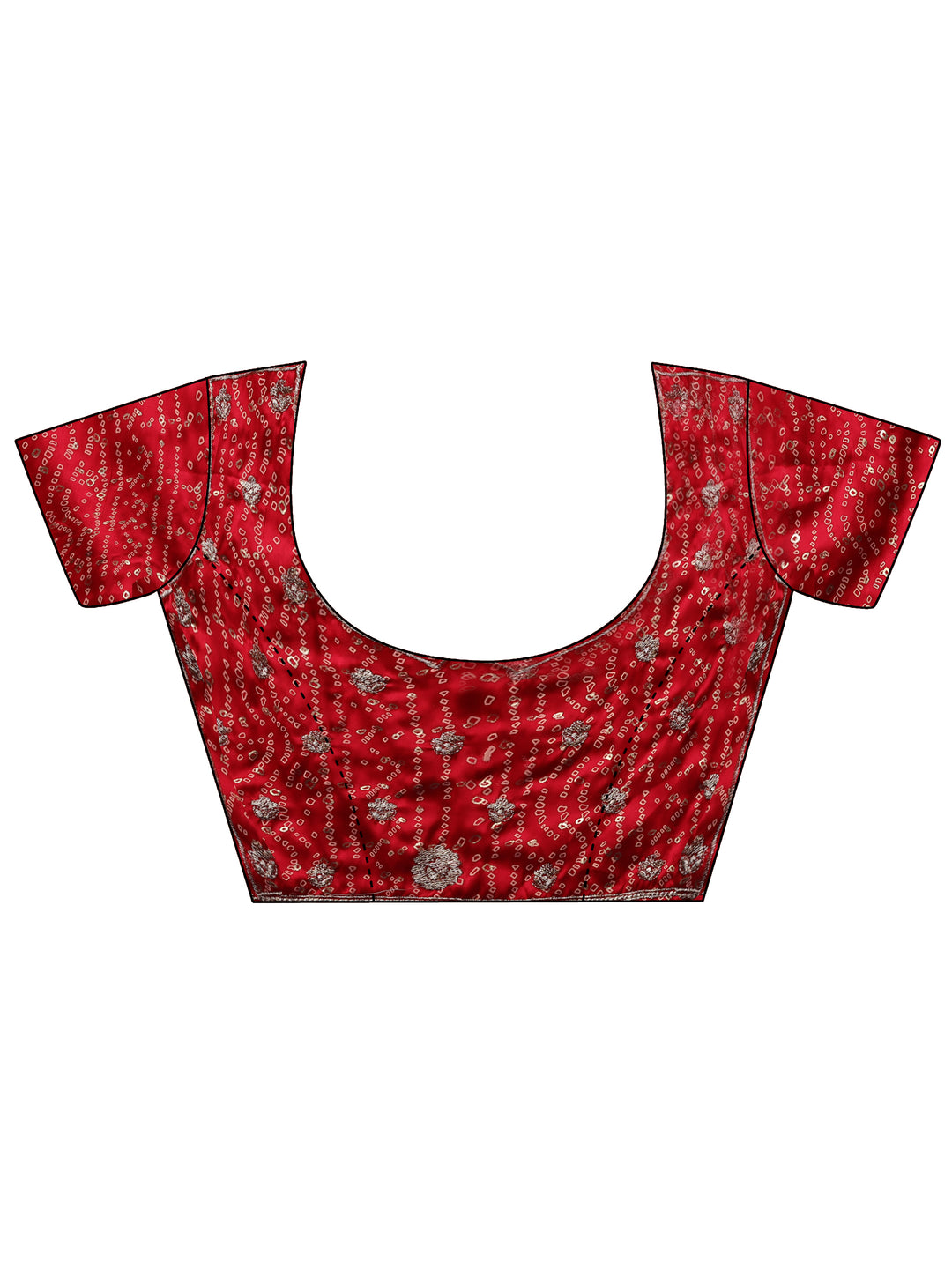 Navy Blue Embellished Silk Blend Saree With Unstitched Blouse Piece