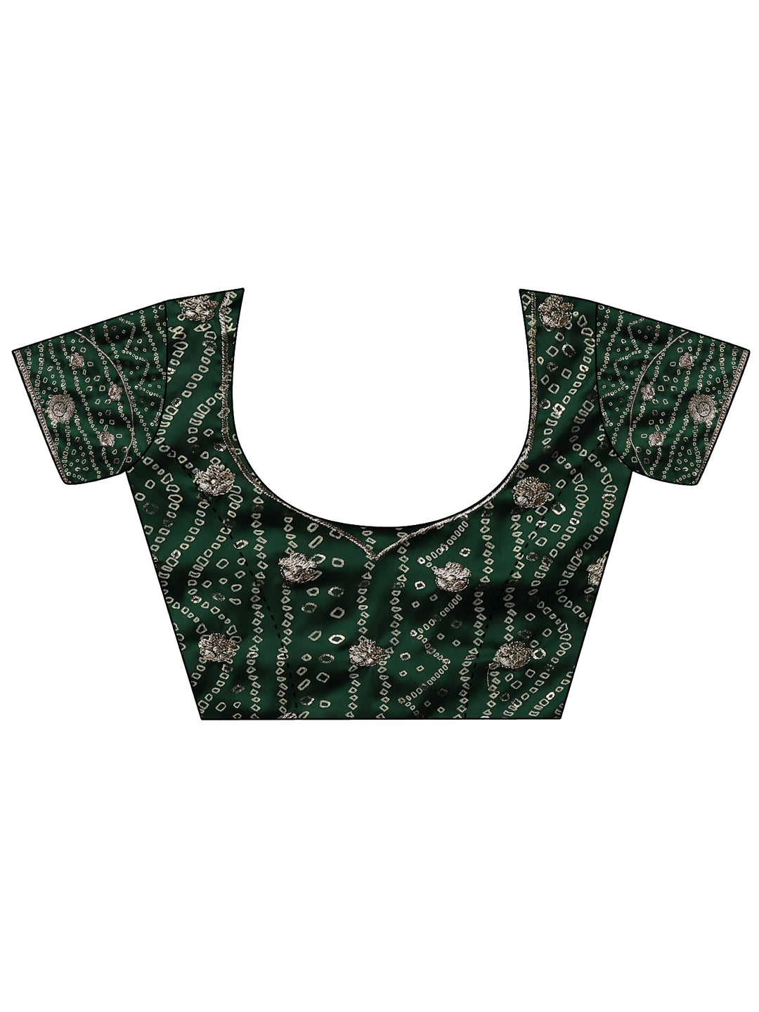 Pink Embellished Silk Blend Saree With Unstitched Blouse Piece