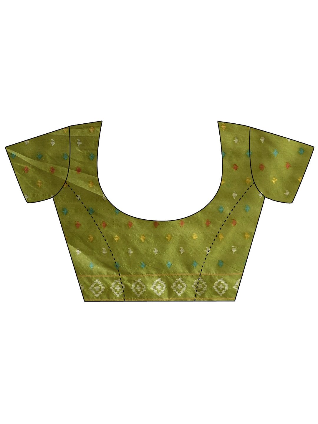 Yellow Woven Design Banarsi Silk Blend Saree With Unstitched Blouse Piece