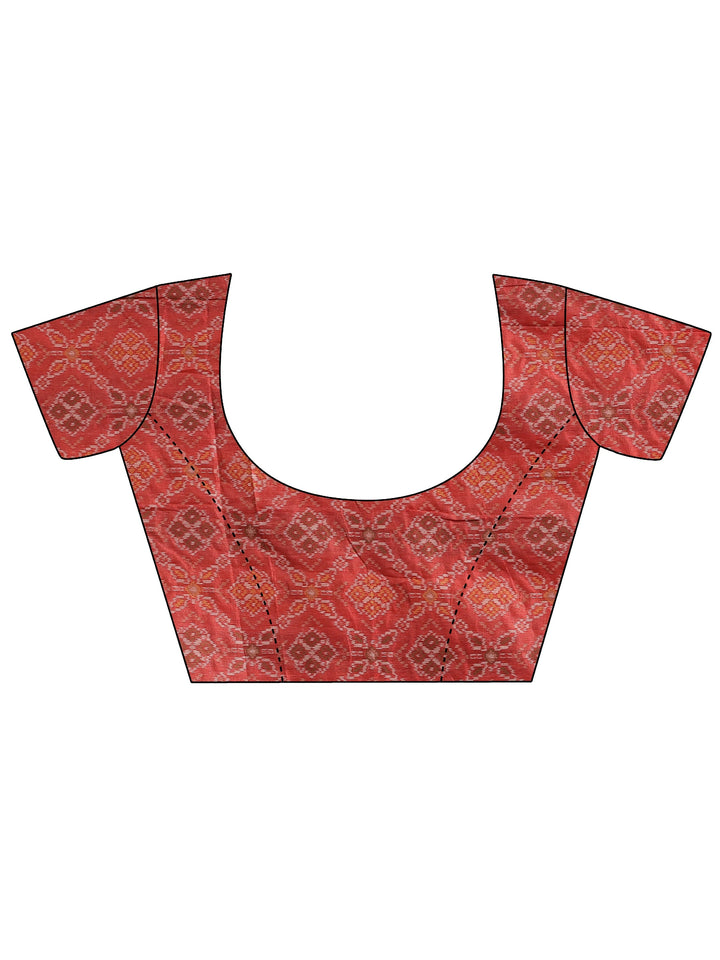 Beige Woven Design Banarsi Silk Blend Saree With Unstitched Blouse Piece