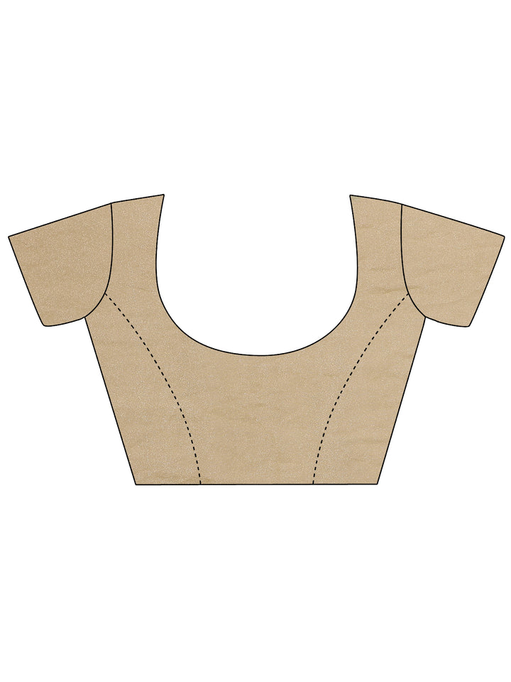 Green Embellished Organza Saree With Unstitched Blouse Piece