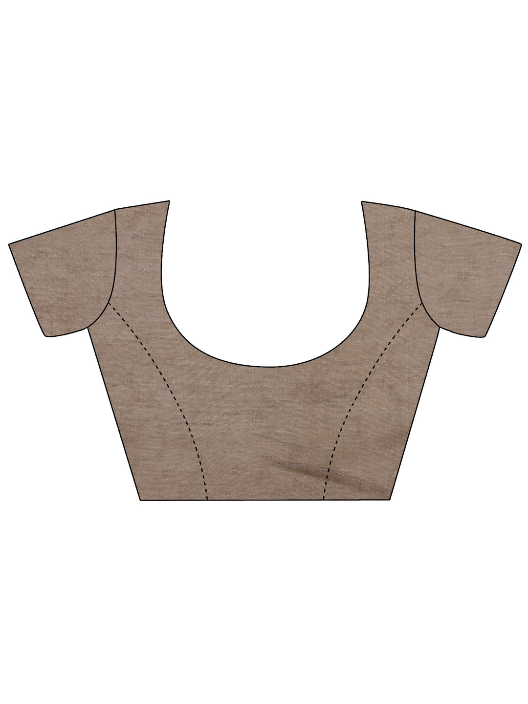 Green Tribal Printed Sarees With Unstitched Blouse Piece