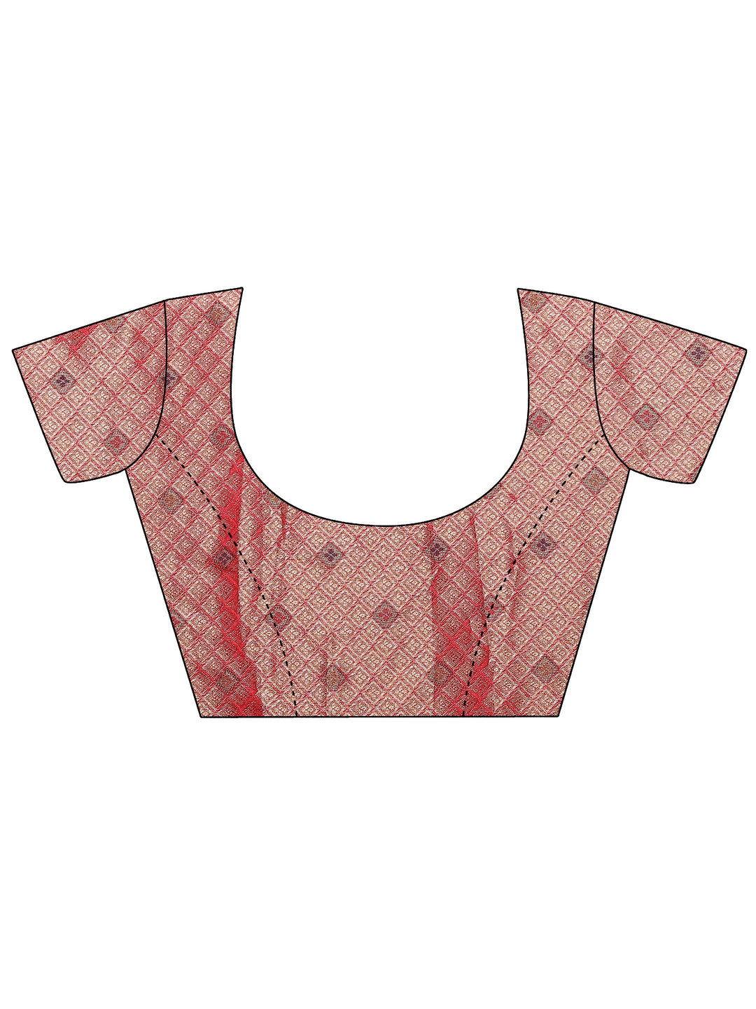 Teal Woven Design Silk Blend Sarees With Unstitched Blouse Piece