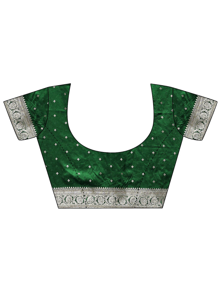 Pink Paisley Woven Design Sarees With Unstitched Blouse Piece