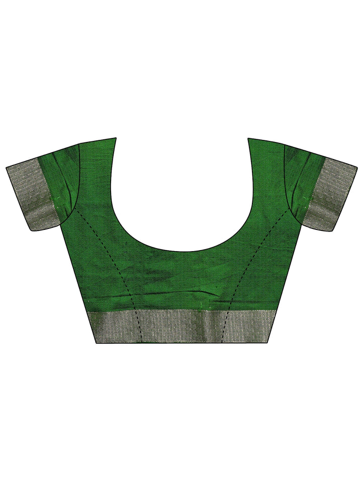 Mustard Woven Design Silk Blend Sarees With Unstitched Blouse Piece