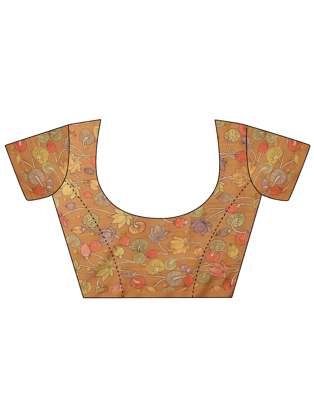 Mustard Woven Design Silk Blend Saree With Unstitched Blouse Piece