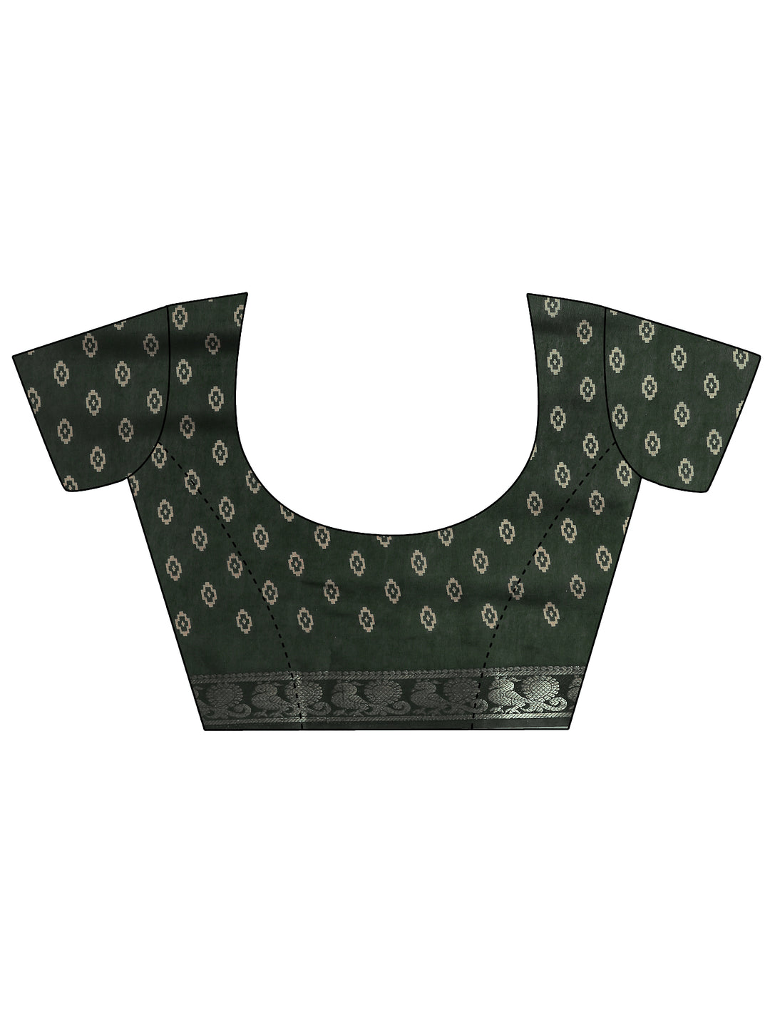 Pink Leheriya Printed Silk Blend Saree With Unstitched Blouse Piece