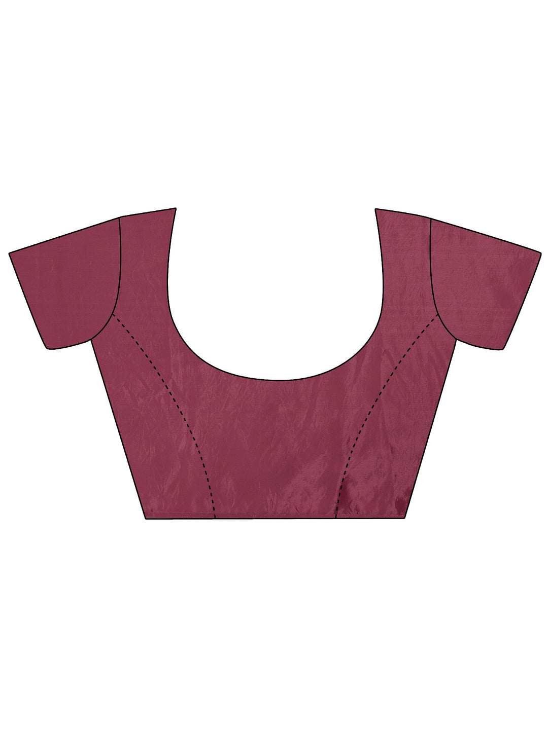 Pink Embroidered Silk Blend Saree With Unstitched Blouse Piece