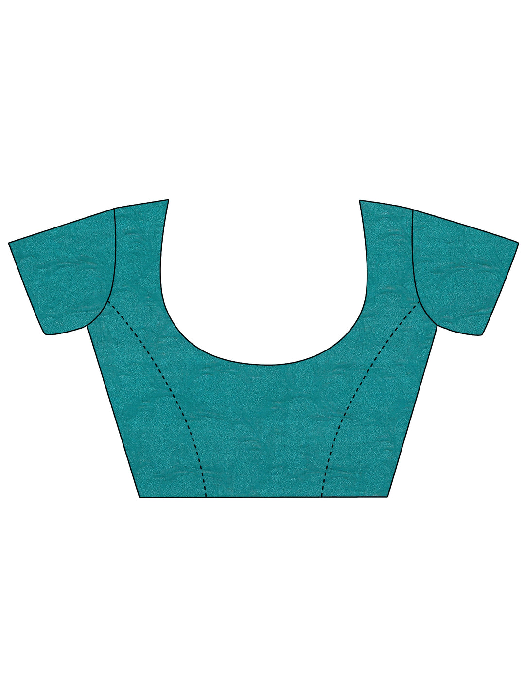 Green Embellished Silk Blend Saree With Unstitched Blouse Piece