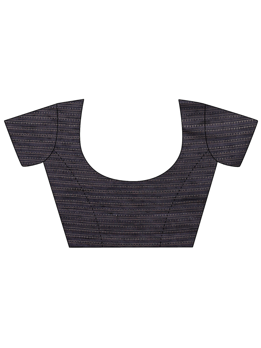 Blue Embellished Silk Blend Saree With Unstitched Blouse Piece