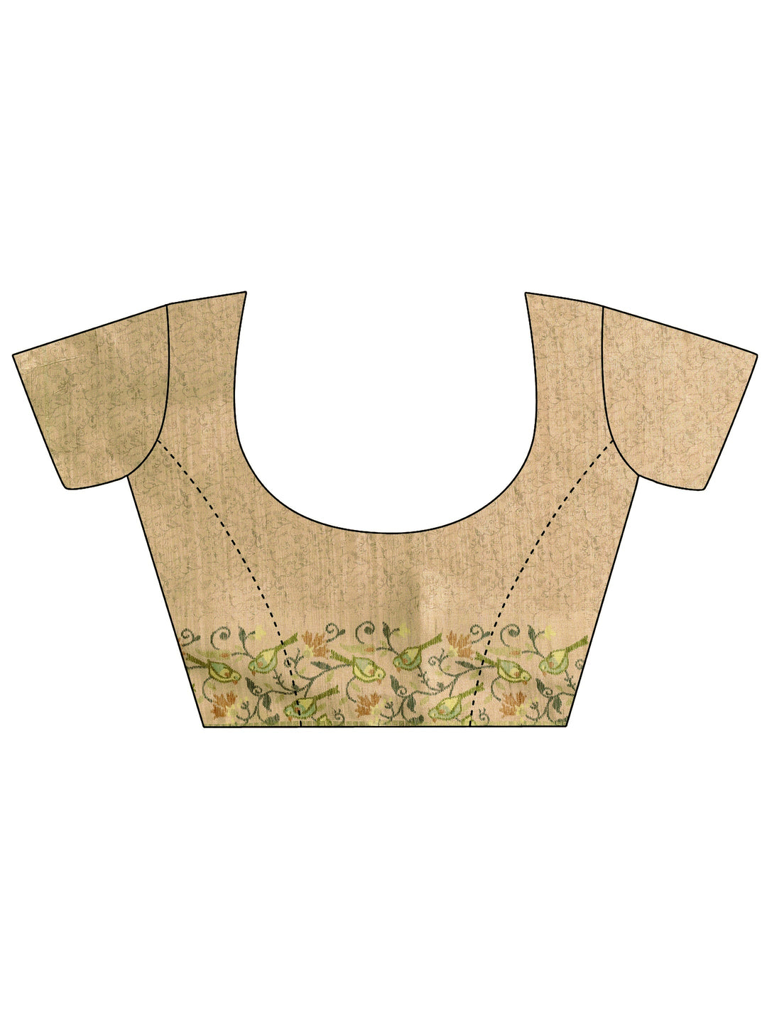 Green Woven Design Banarsi Silk Blend Saree With Unstitched Blouse Piece