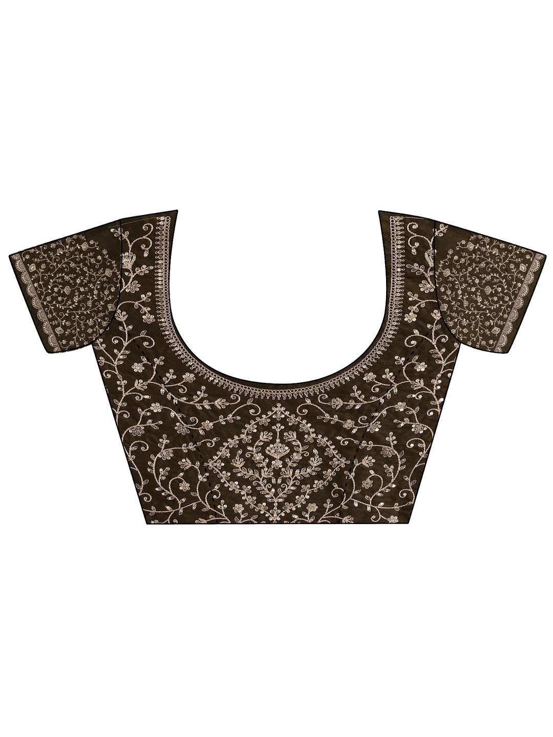 Green Solid Organza Saree With Unstitched Blouse Piece